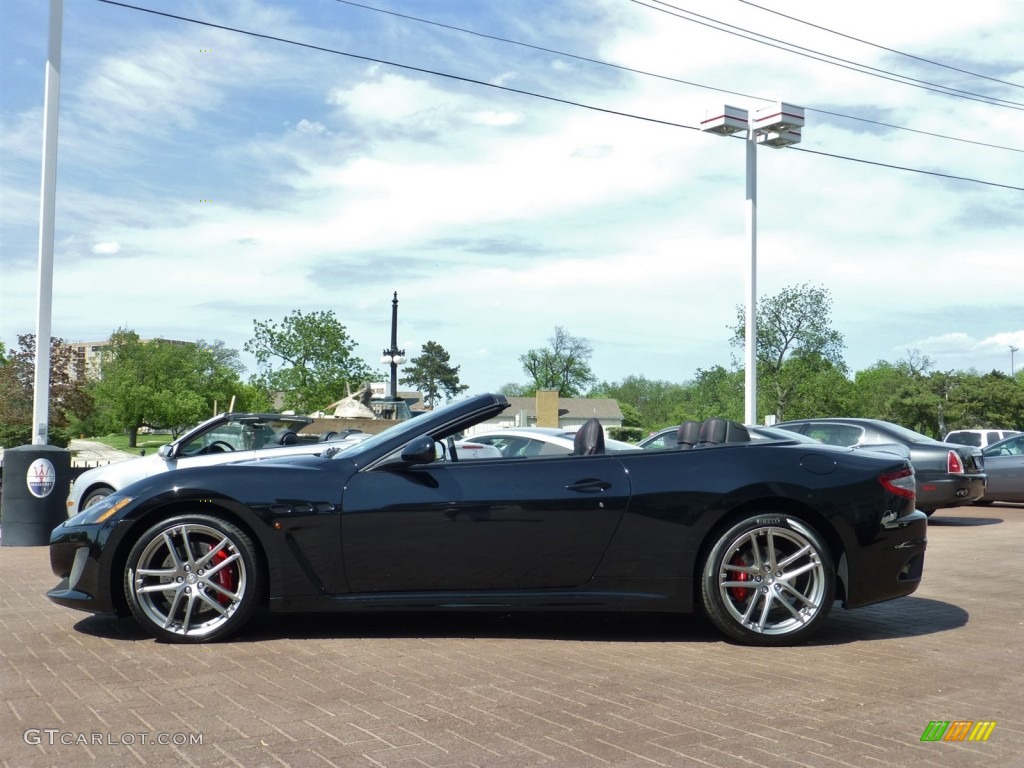 Nero (Black) 2013 Maserati GranTurismo Convertible GranCabrio MC Exterior Photo #81280597