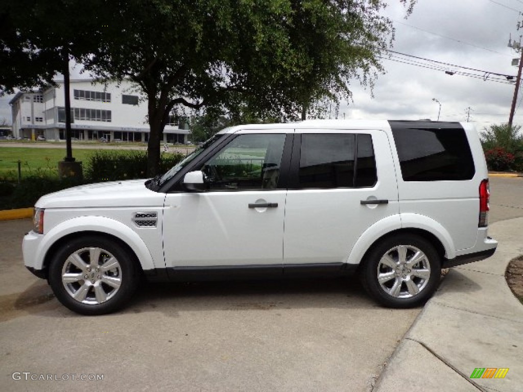 Fuji White 2013 Land Rover LR4 HSE LUX Exterior Photo #81280612