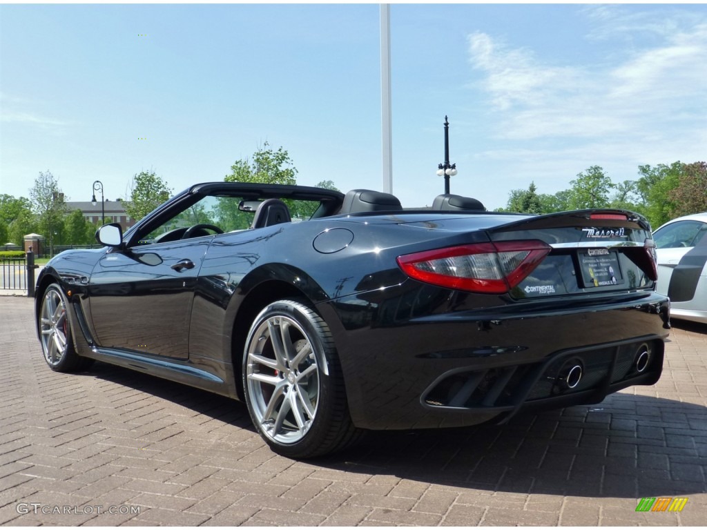Nero (Black) 2013 Maserati GranTurismo Convertible GranCabrio MC Exterior Photo #81280624