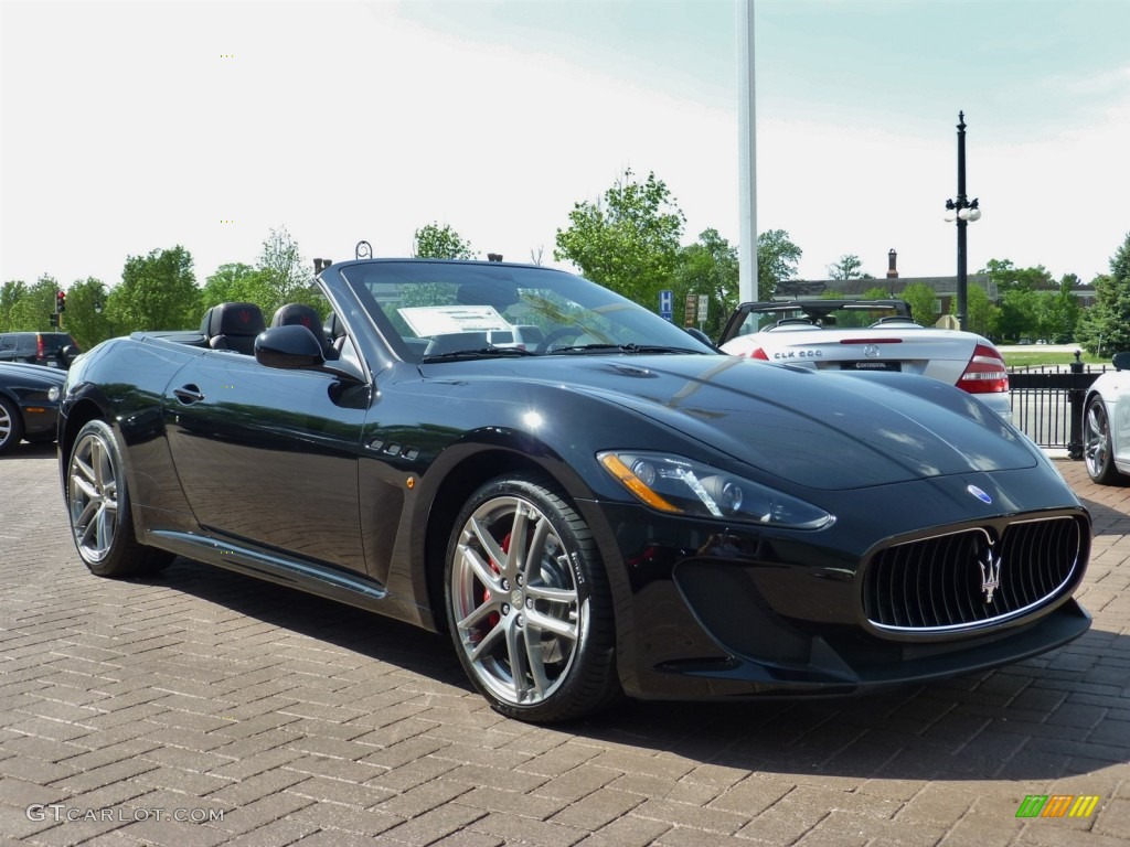 Nero (Black) 2013 Maserati GranTurismo Convertible GranCabrio MC Exterior Photo #81280798