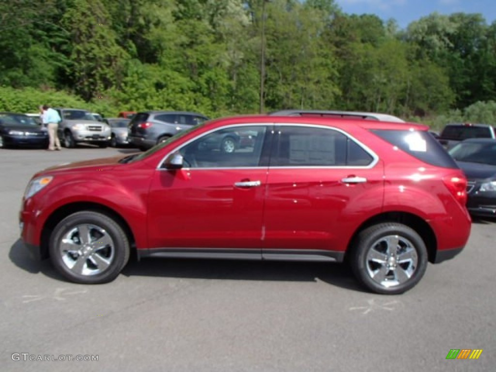 Crystal Red Tintcoat 2013 Chevrolet Equinox LT AWD Exterior Photo #81280876