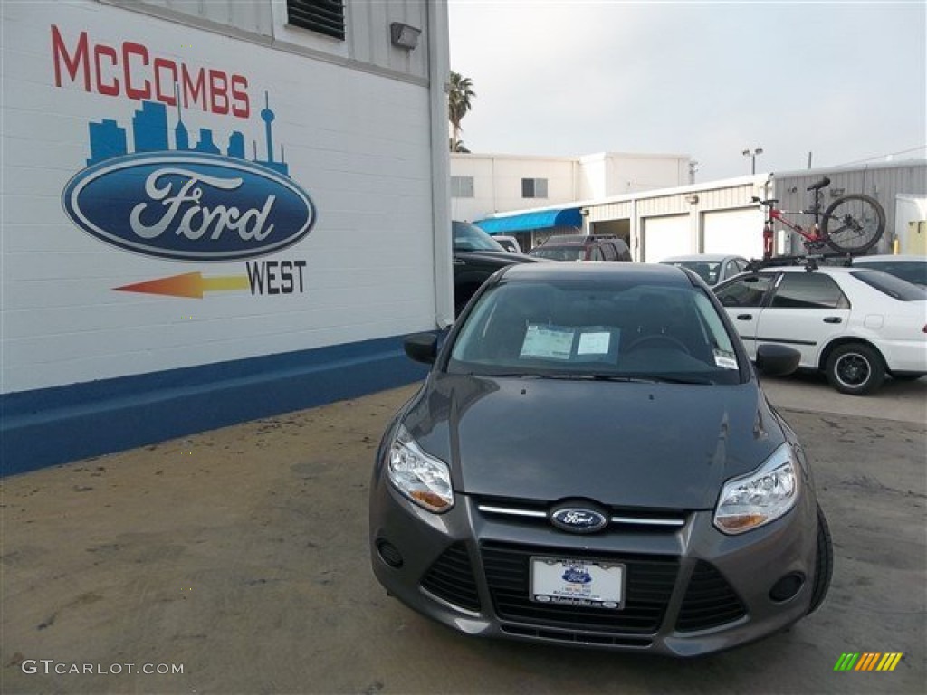 2013 Focus S Sedan - Sterling Gray / Charcoal Black photo #1