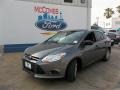 2013 Sterling Gray Ford Focus S Sedan  photo #2