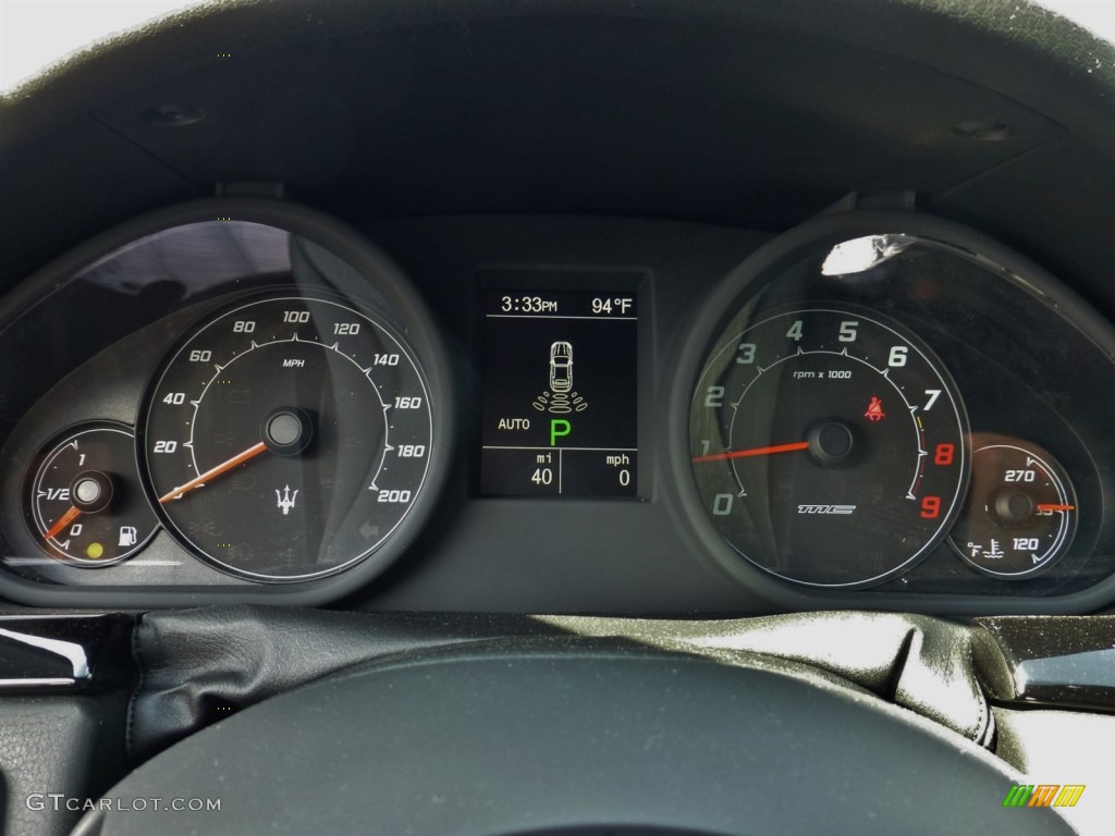 2013 Maserati GranTurismo Convertible GranCabrio MC Gauges Photos