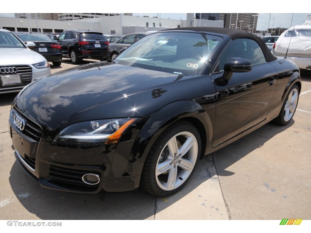 Brilliant Black 2013 Audi TT 2.0T quattro Roadster Exterior Photo #81281456