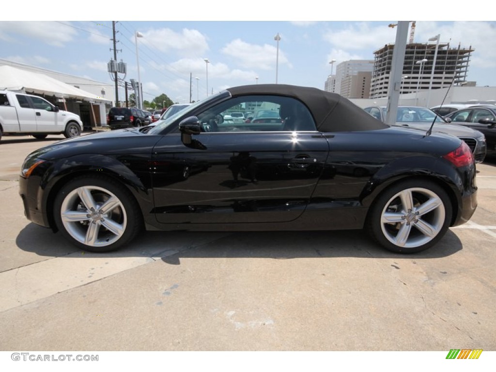 Brilliant Black 2013 Audi TT 2.0T quattro Roadster Exterior Photo #81281476