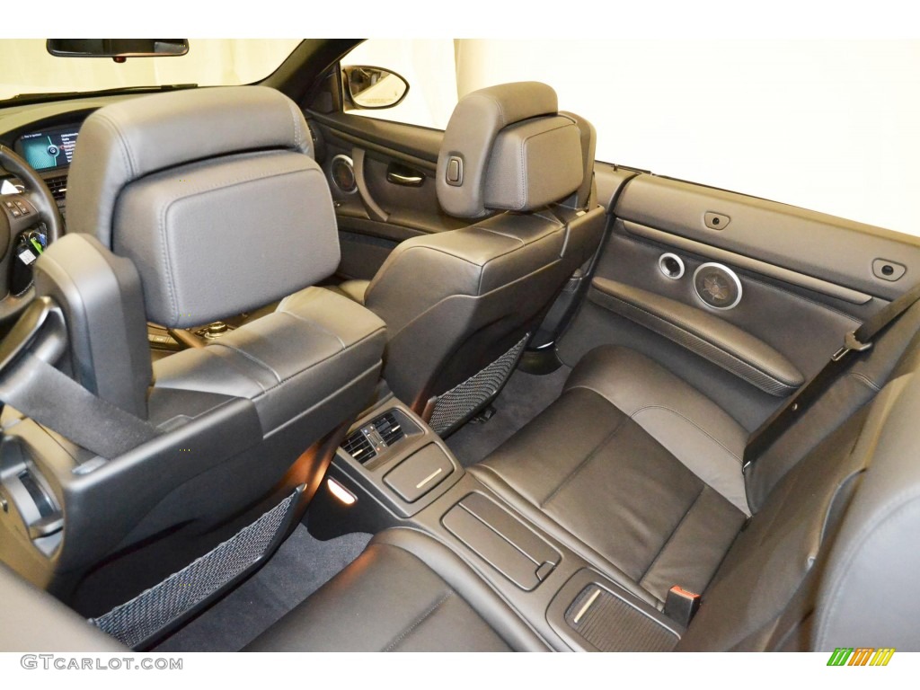 2011 BMW M3 Convertible Rear Seat Photo #81282196