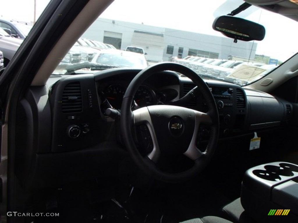 2013 Silverado 1500 LT Extended Cab 4x4 - Graystone Metallic / Ebony photo #10