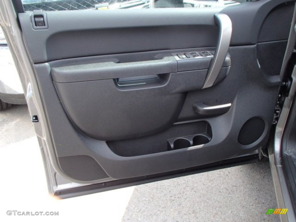 2013 Silverado 1500 LT Extended Cab 4x4 - Graystone Metallic / Ebony photo #12