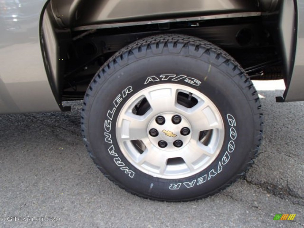 2013 Silverado 1500 LT Extended Cab 4x4 - Graystone Metallic / Ebony photo #9