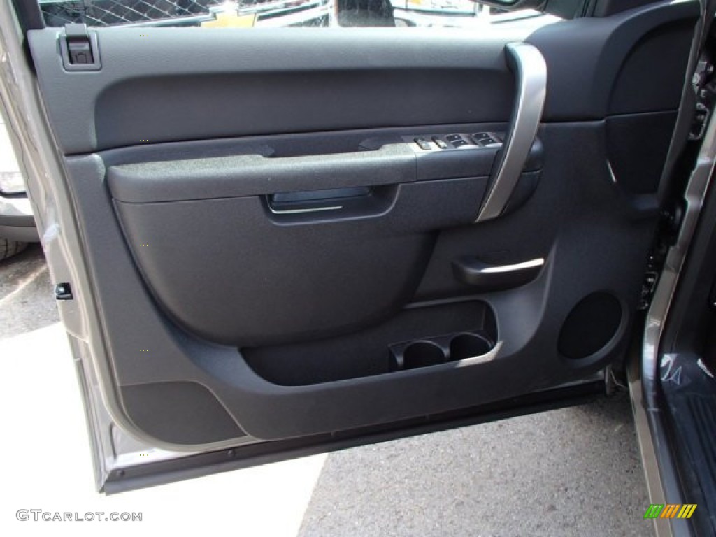 2013 Silverado 1500 LT Extended Cab 4x4 - Graystone Metallic / Ebony photo #12