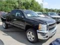 Black - Silverado 2500HD LT Extended Cab 4x4 Photo No. 2
