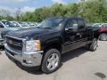 Black - Silverado 2500HD LT Extended Cab 4x4 Photo No. 4