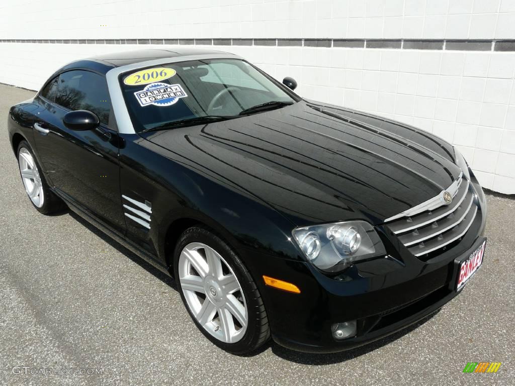 2006 Crossfire Limited Coupe - Black / Dark Slate Gray/Medium Slate Gray photo #2