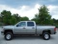 Graystone Metallic - Silverado 2500HD LT Crew Cab Photo No. 2