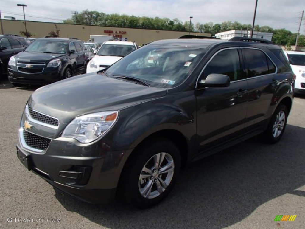 2013 Equinox LT AWD - Ashen Gray Metallic / Jet Black photo #4