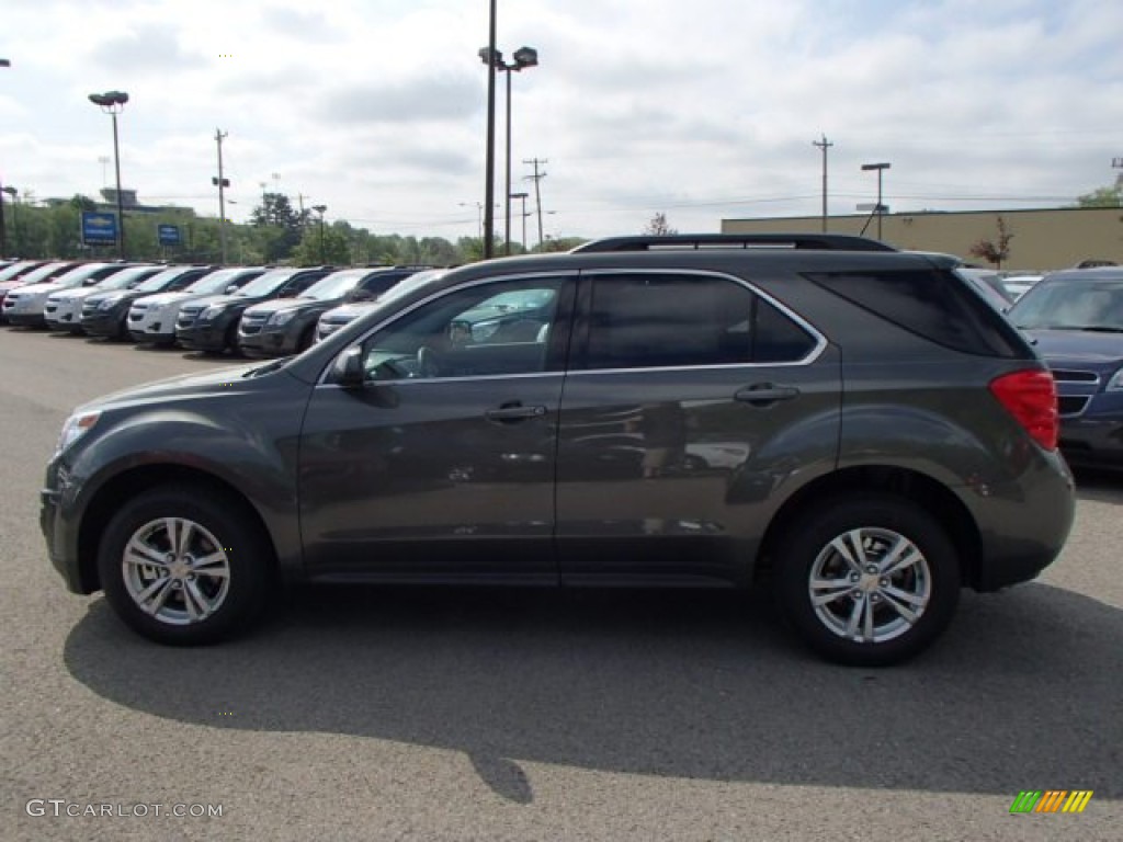 2013 Equinox LT AWD - Ashen Gray Metallic / Jet Black photo #5