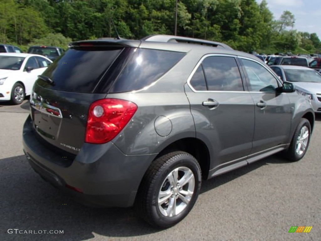 2013 Equinox LT AWD - Ashen Gray Metallic / Jet Black photo #8