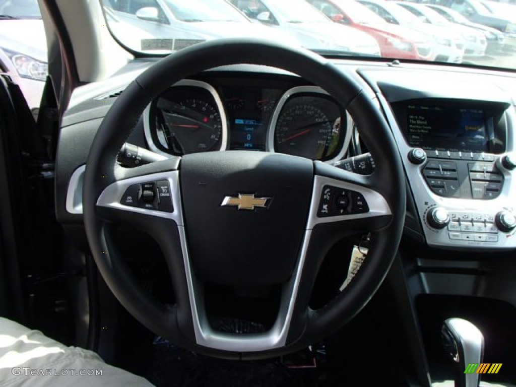 2013 Equinox LT AWD - Ashen Gray Metallic / Jet Black photo #18
