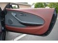 2005 BMW 6 Series Chateau Red Interior Door Panel Photo