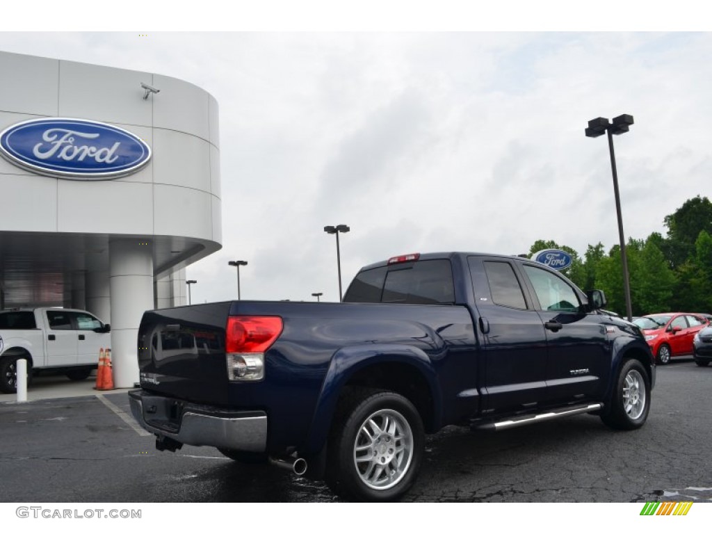 2009 Tundra X-SP Double Cab - Nautical Blue Metallic / Black photo #3