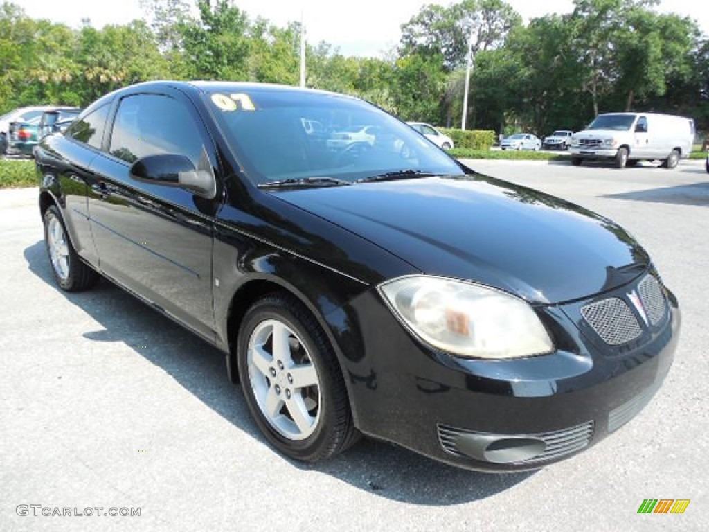 Black 2007 Pontiac G5 Standard G5 Model Exterior Photo #81284395