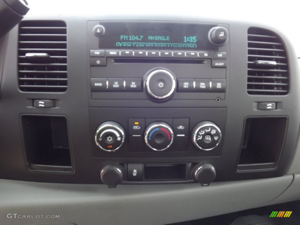 2013 Silverado 1500 LS Regular Cab 4x4 - Deep Ruby Metallic / Dark Titanium photo #8