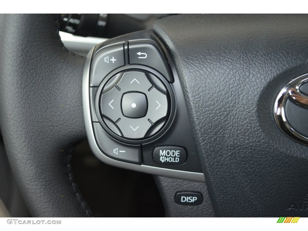 2013 Camry Hybrid XLE - Magnetic Gray Metallic / Light Gray photo #17