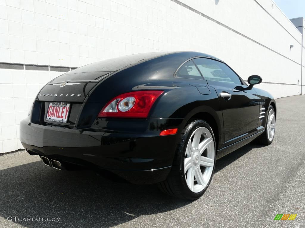 2006 Crossfire Limited Coupe - Black / Dark Slate Gray/Medium Slate Gray photo #9