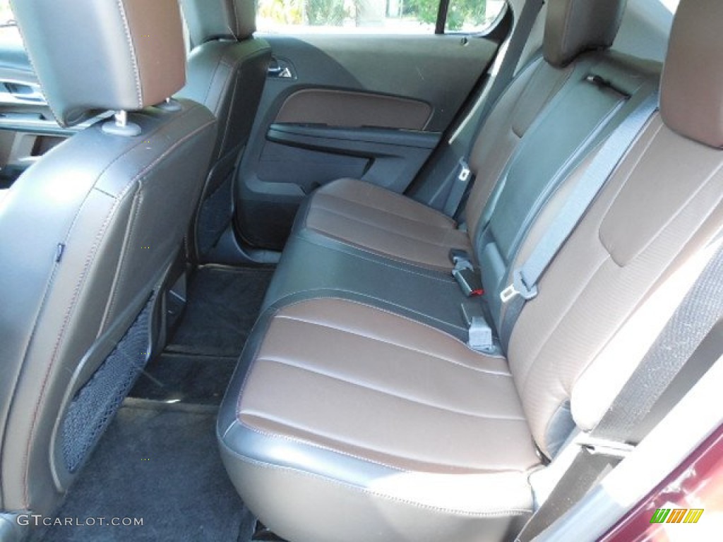 2011 Equinox LTZ - Espresso Brown Metallic / Brownstone/Jet Black photo #5