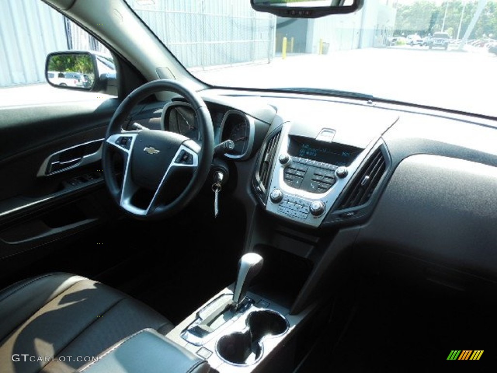 2011 Equinox LTZ - Espresso Brown Metallic / Brownstone/Jet Black photo #12