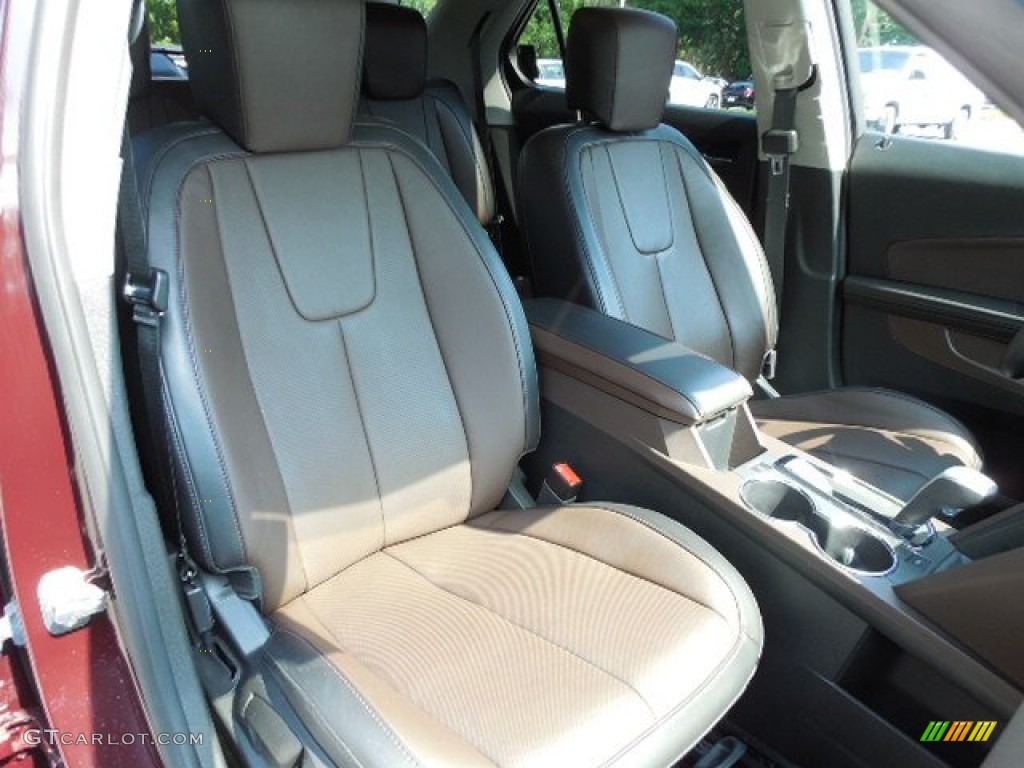 2011 Equinox LTZ - Espresso Brown Metallic / Brownstone/Jet Black photo #13