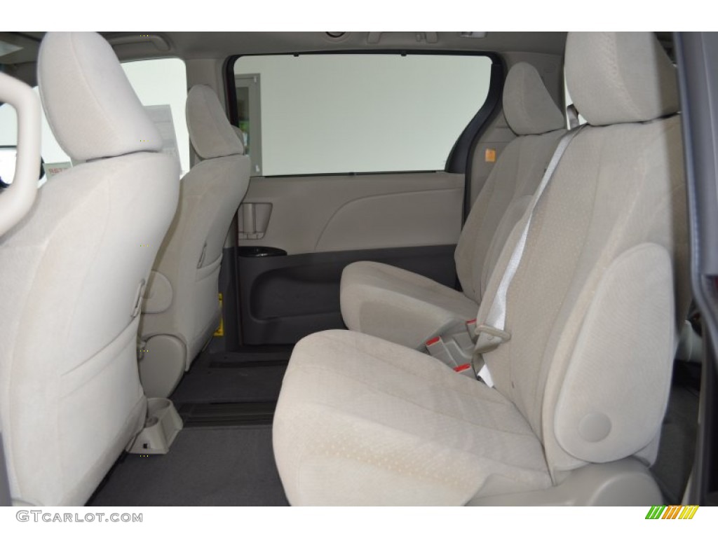 Bisque Interior 2013 Toyota Sienna LE Photo #81285049