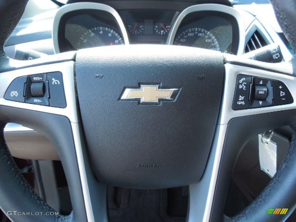 2011 Equinox LTZ - Espresso Brown Metallic / Brownstone/Jet Black photo #22