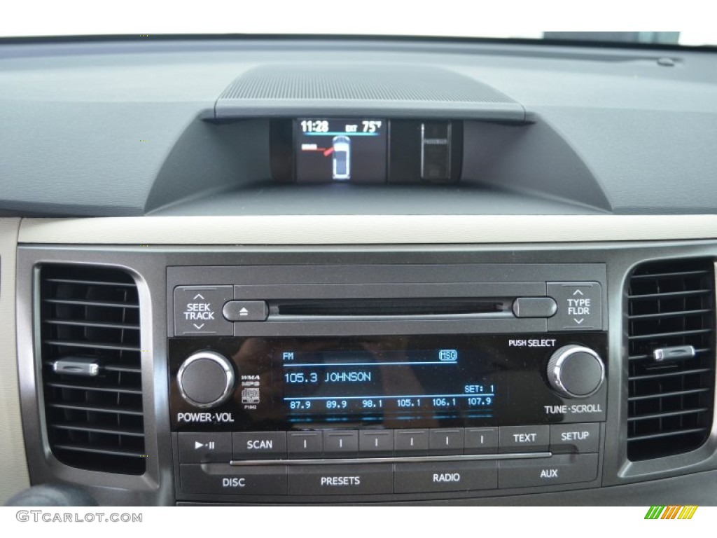 2013 Toyota Sienna LE Audio System Photos