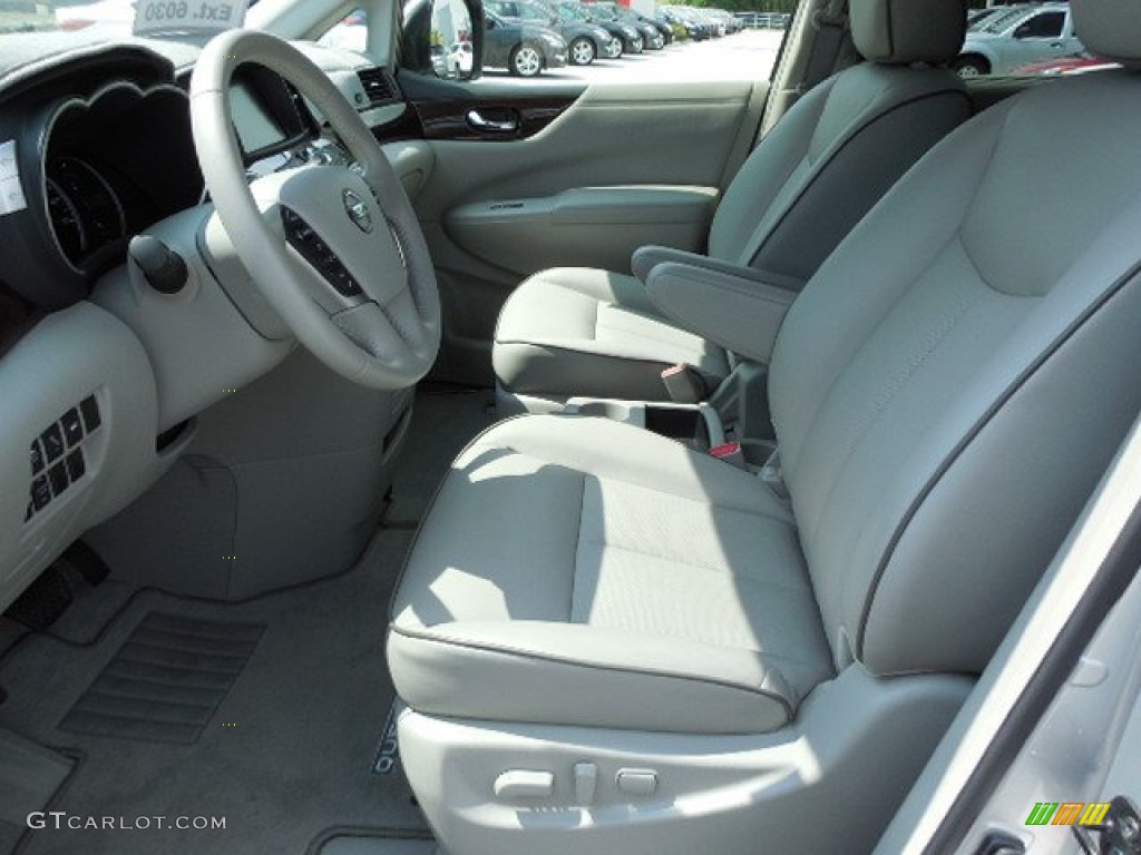 Beige Interior 2013 Nissan Quest 3.5 LE Photo #81285118