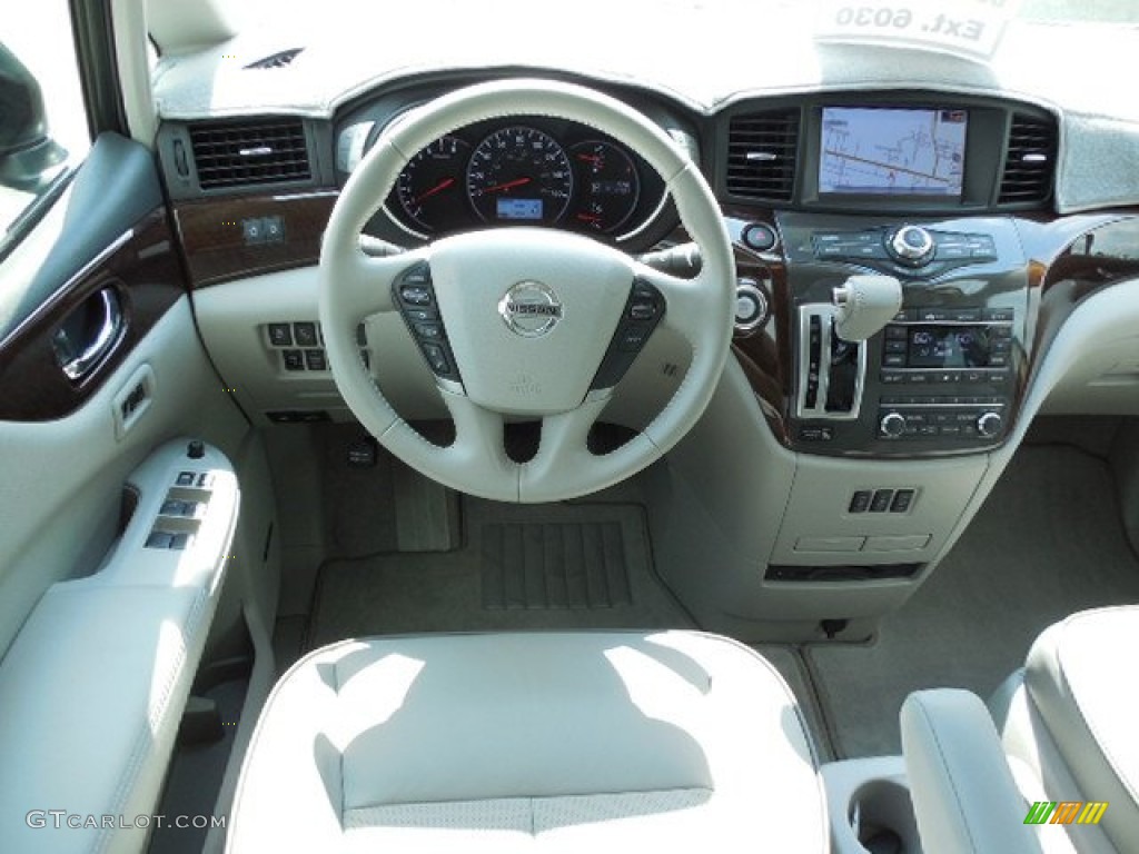 2013 Nissan Quest 3.5 LE Beige Dashboard Photo #81285136