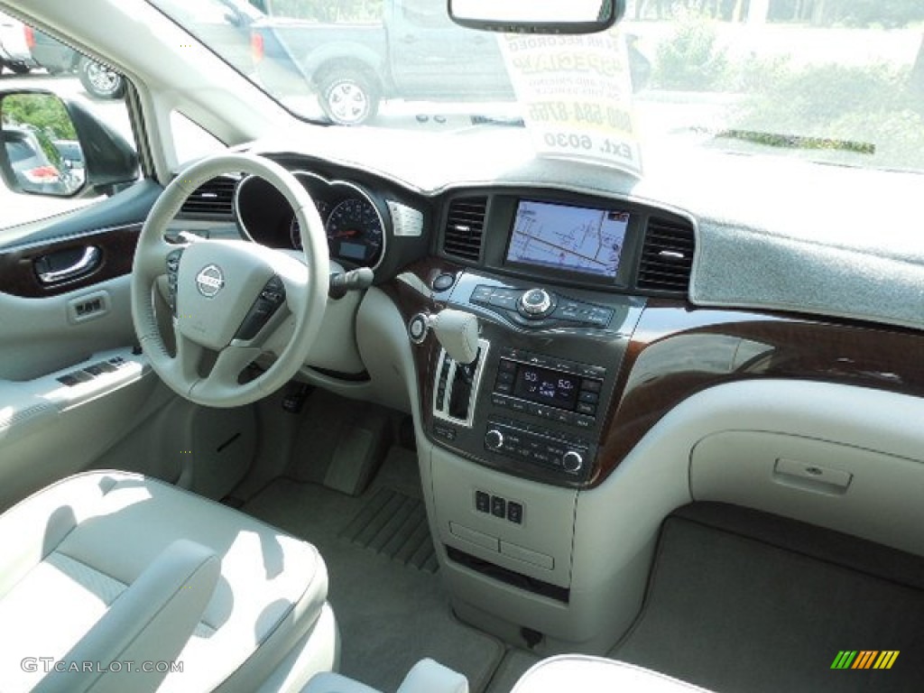 2013 Nissan Quest 3.5 LE Beige Dashboard Photo #81285187