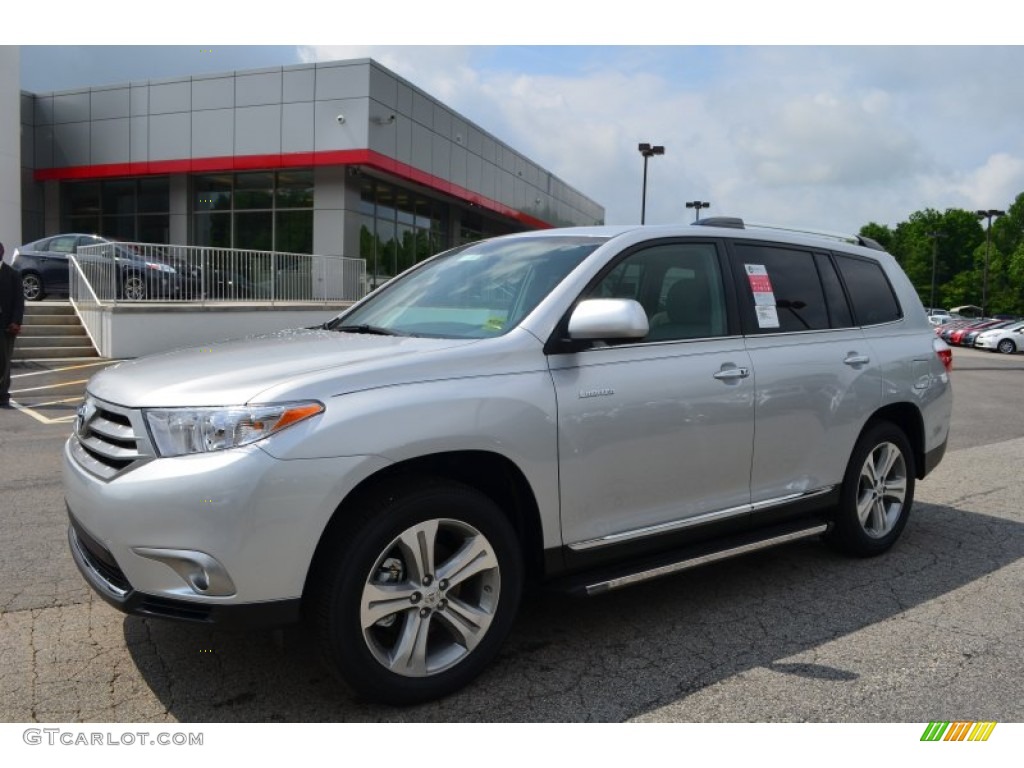2013 Highlander Limited - Classic Silver Metallic / Ash photo #1