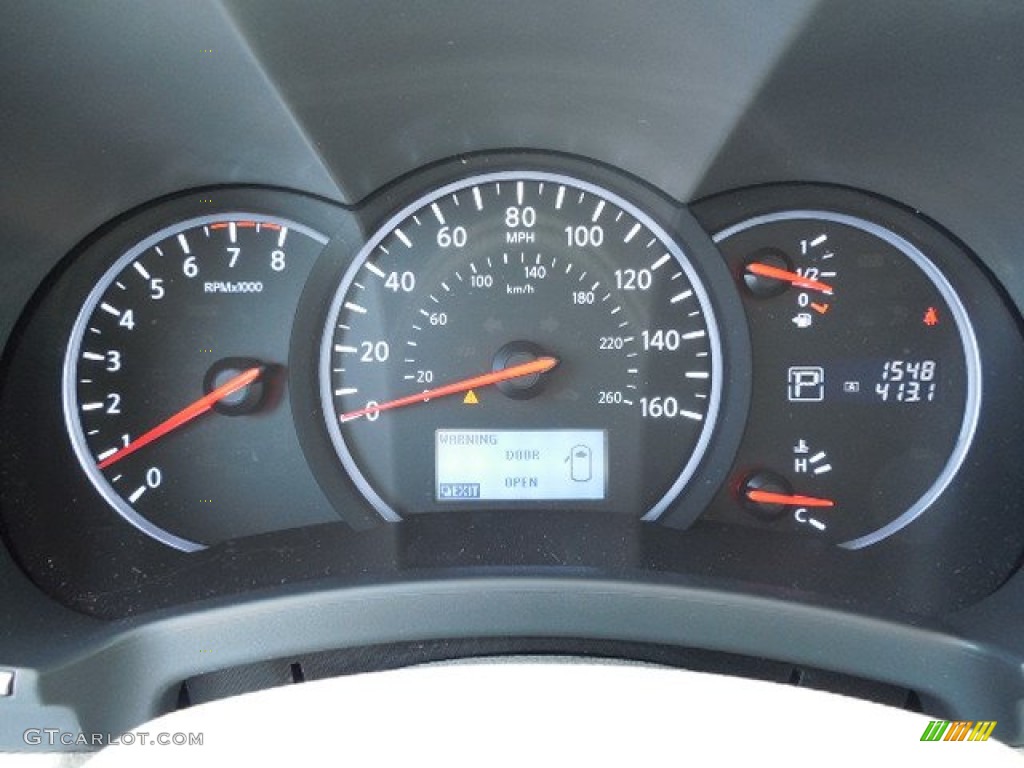 2013 Nissan Quest 3.5 LE Gauges Photo #81285244