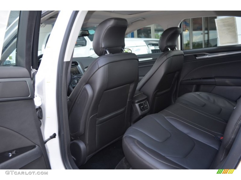 2013 Fusion Titanium - White Platinum Metallic Tri-coat / Charcoal Black photo #7