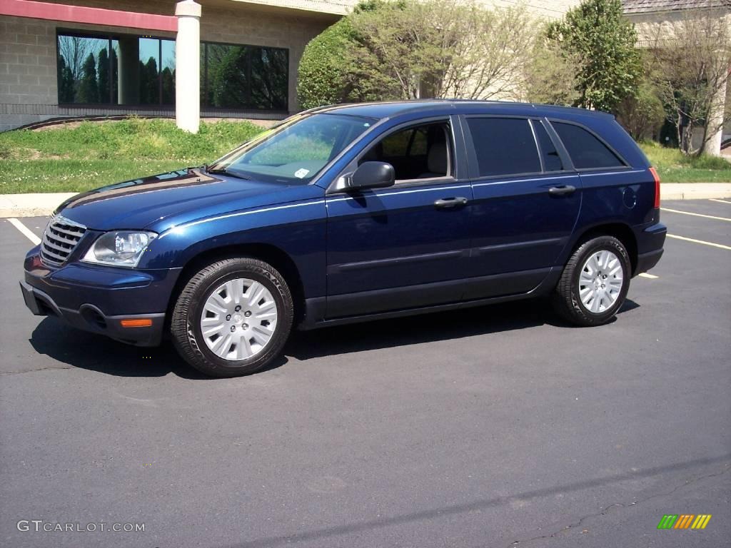 2006 Pacifica  - Midnight Blue Pearl / Light Taupe photo #15