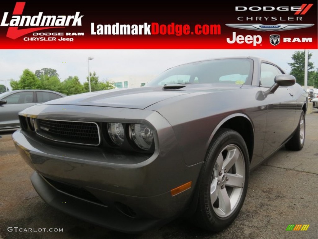 2011 Challenger SE - Tungsten Metallic / Dark Slate Gray photo #1