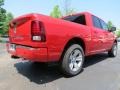 2013 Flame Red Ram 1500 Sport Crew Cab  photo #3