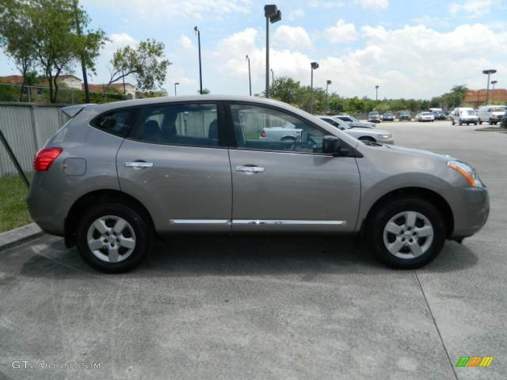 2011 Rogue S - Gotham Gray Metallic / Black photo #2