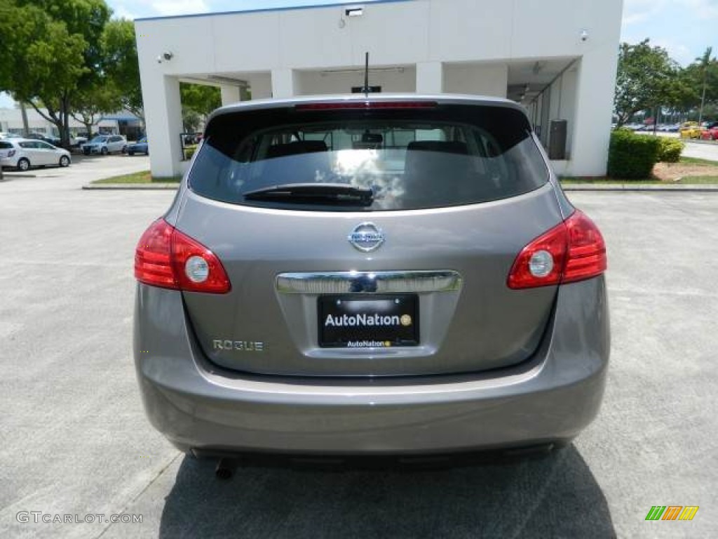 2011 Rogue S - Gotham Gray Metallic / Black photo #4