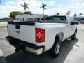 2007 Summit White Chevrolet Silverado 2500HD Work Truck Regular Cab  photo #3