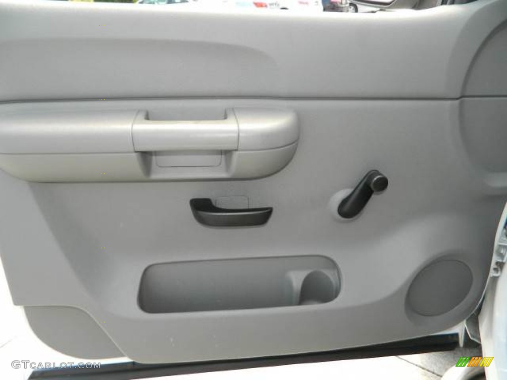 2007 Silverado 2500HD Work Truck Regular Cab - Summit White / Dark Titanium photo #13