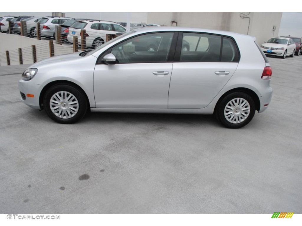 Reflex Silver Metallic 2011 Volkswagen Golf 4 Door Exterior Photo #81288728