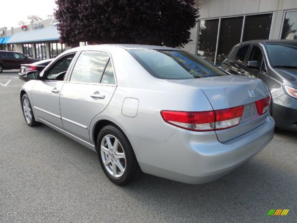 2003 Accord EX V6 Sedan - Satin Silver Metallic / Black photo #3